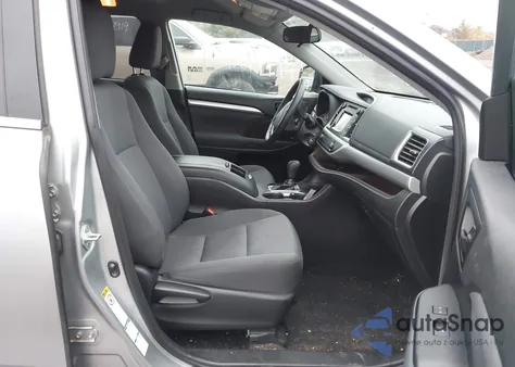 2019 Toyota Highlander Le из США, поврежденный, VIN 5TDBZRFH1KS971072